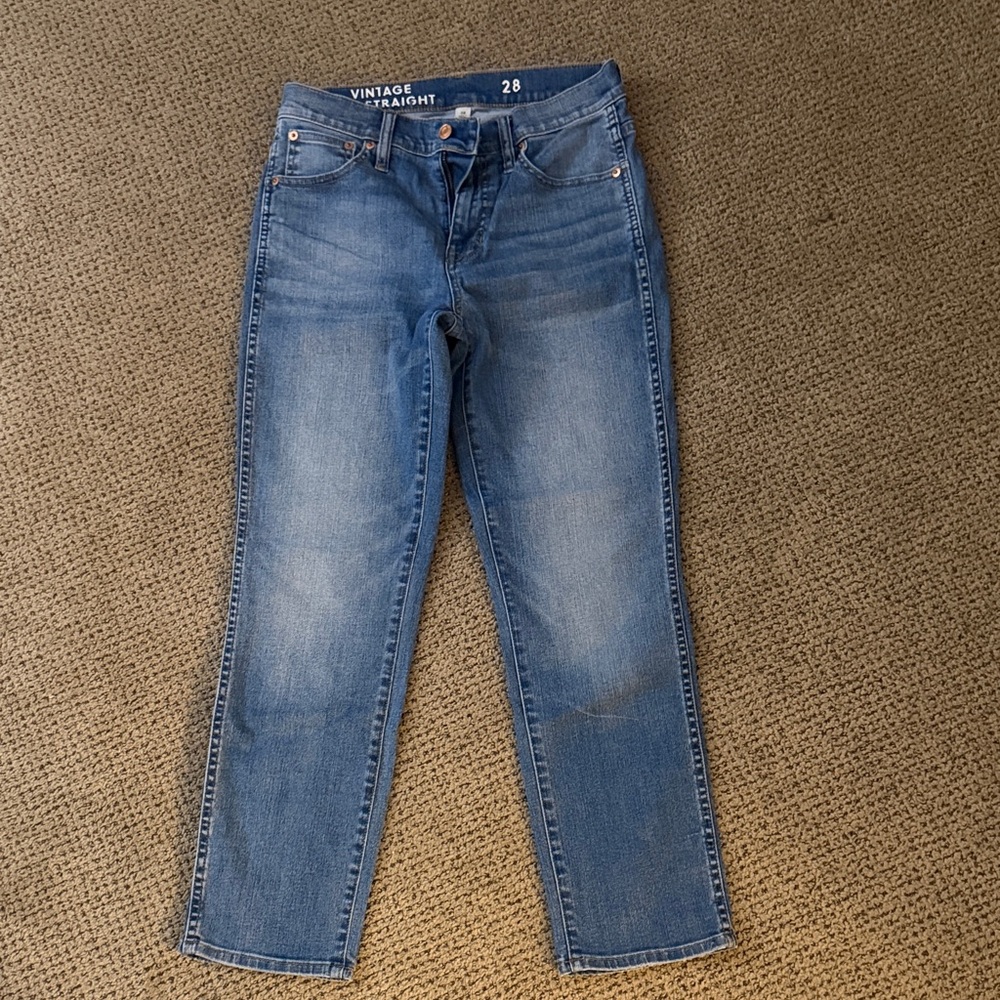GAP Vintage Straight Blue Women’s  Jeans - Size 28